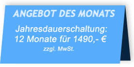 Monatsangebot Monatsangebot